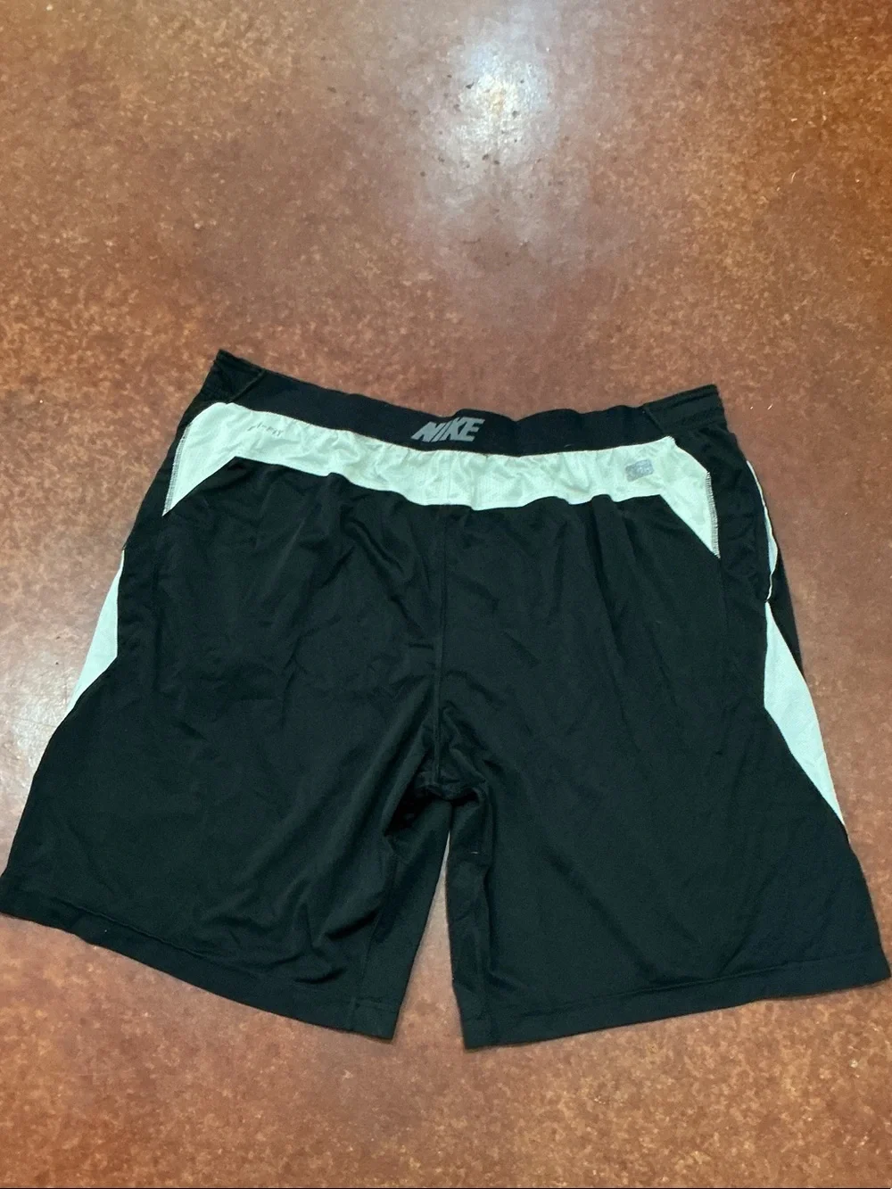 Nike Black Athletic Shorts with White Side Panels Colorado Rockies MLB